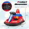6v Kids Ride-on Bumper Car With 360° Spinning And Dual Motors